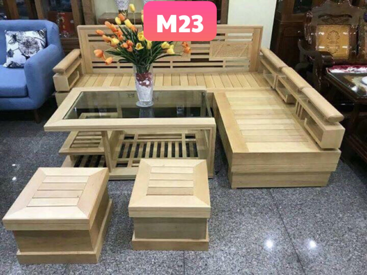 bộ bàn ghế gỗ