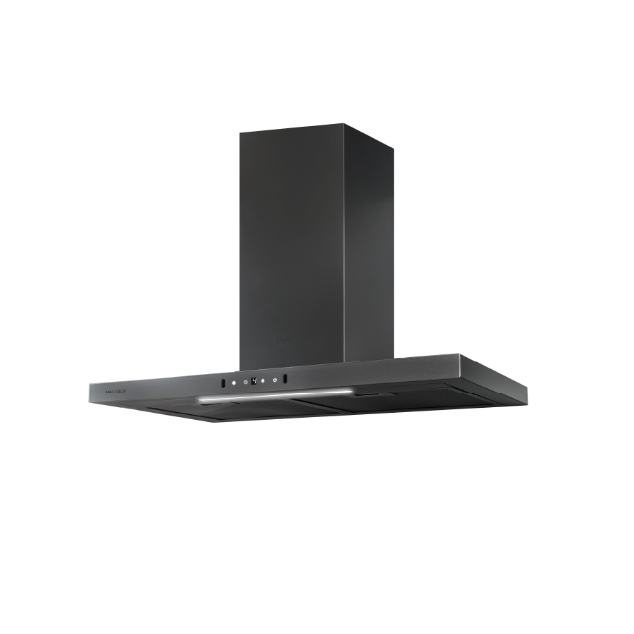 Máy hút mùi chữ T Malloca MH9045TS Aura Black