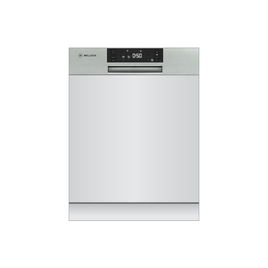 Máy rửa chén Malloca MDW14S08SI Drying Turbo Auto Door