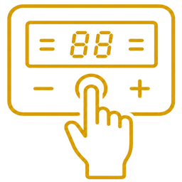 Icon điều khiển cảm ứng LCD