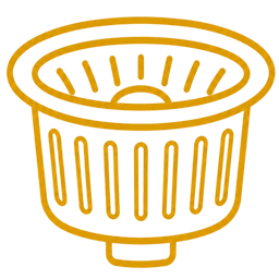 Icon rổ lọc rác inox