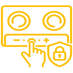 Icon Khóa phím an toàn Malloca MH7311IR