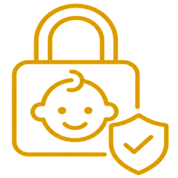 Icon Khóa trẻ em an toàn lò vi sóng Malloca MW925BF