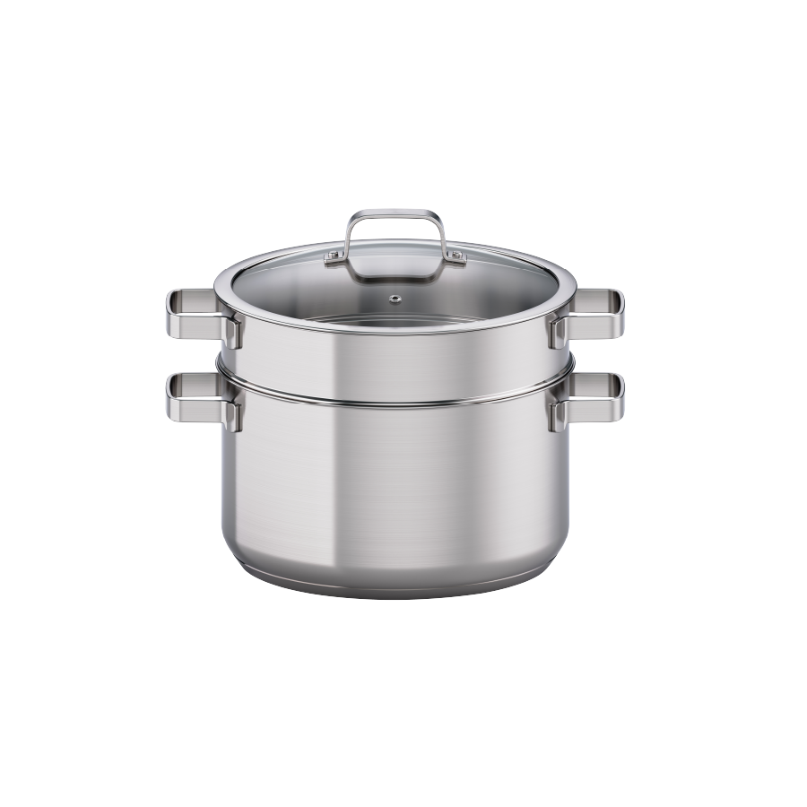 Nồi hấp 28cm Malloca SA182 tặng kèm K820T