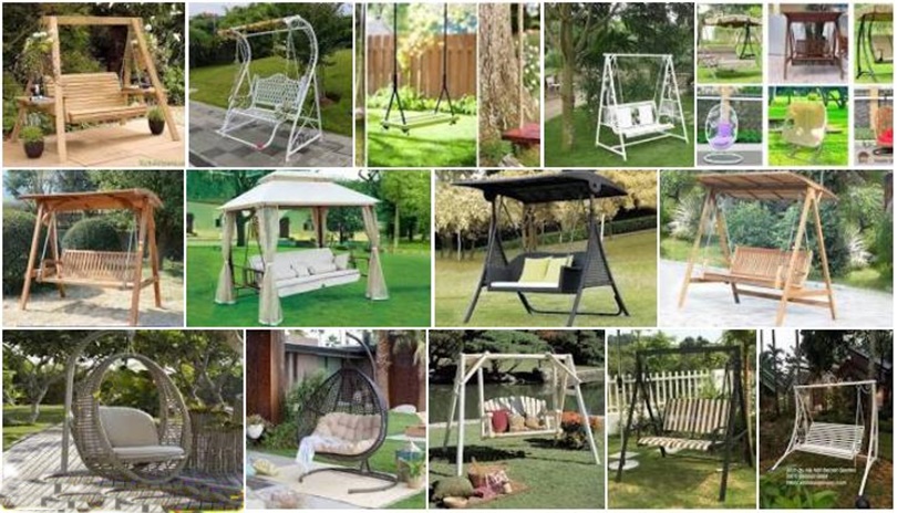 tổng hợp xích đu sân vườn 