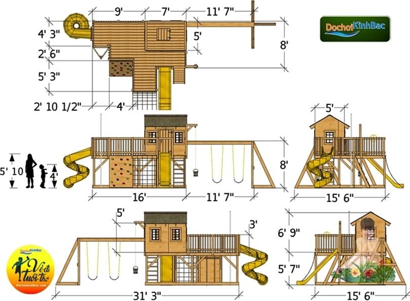 KHU LIÊN HOÀN GỖ DCGK001