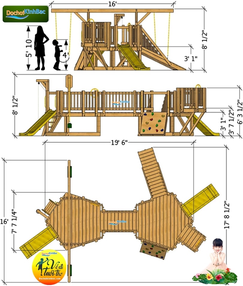 KHU LIÊN HOÀN GỖ DCGK009