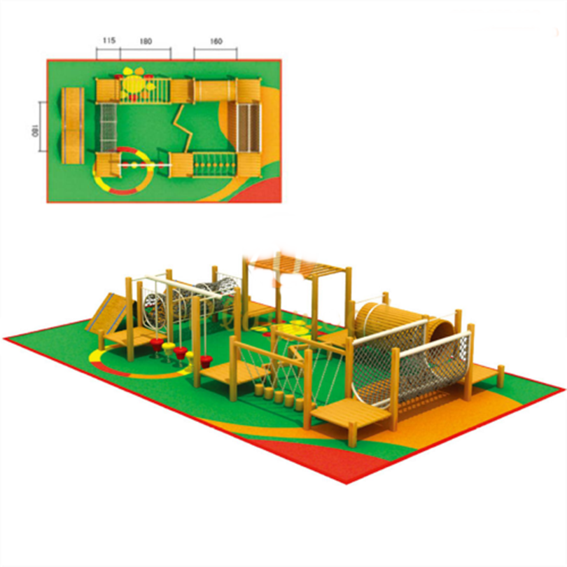 BÔ VẬN ĐỘNG LIÊN HOÀN CẦU TRƯỢT BẰNG GỖ CHO TRẺ DCG028