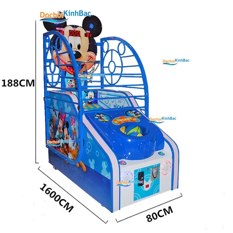 Máy game bóng rổ trẻ em mickey GTE42