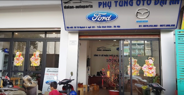 Cửa hàng phụ tùng Đại An tại Trần Khát Chân, Hà Nội