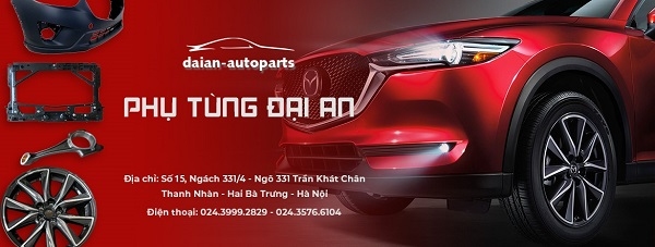Đại An là cửa hàng chuyên cung cấp phụ tùng ô tô chính hãng, giá cả cạnh tranh