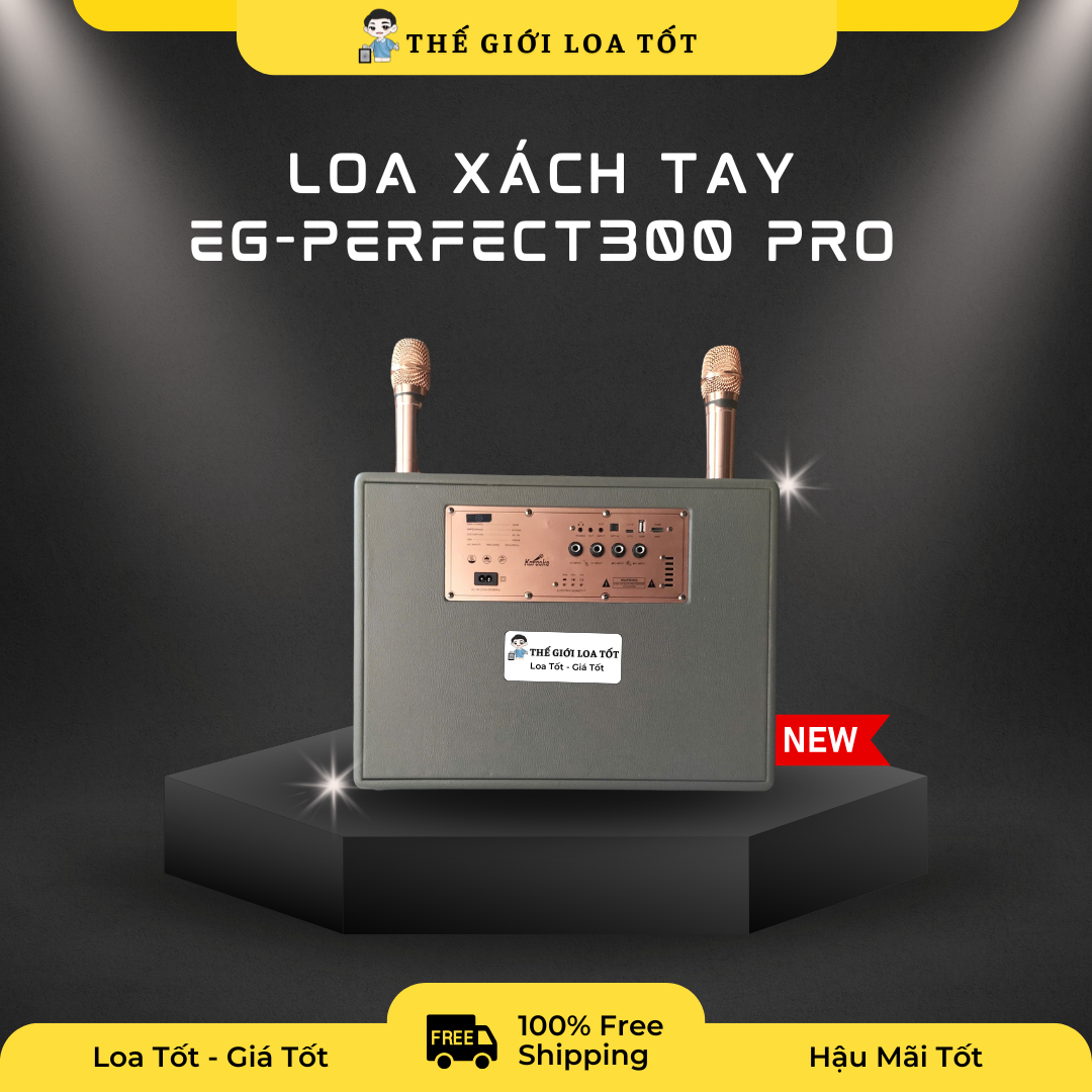 Pin EG-PERFECT 300 PRO sử dụng liên tục 6-8h