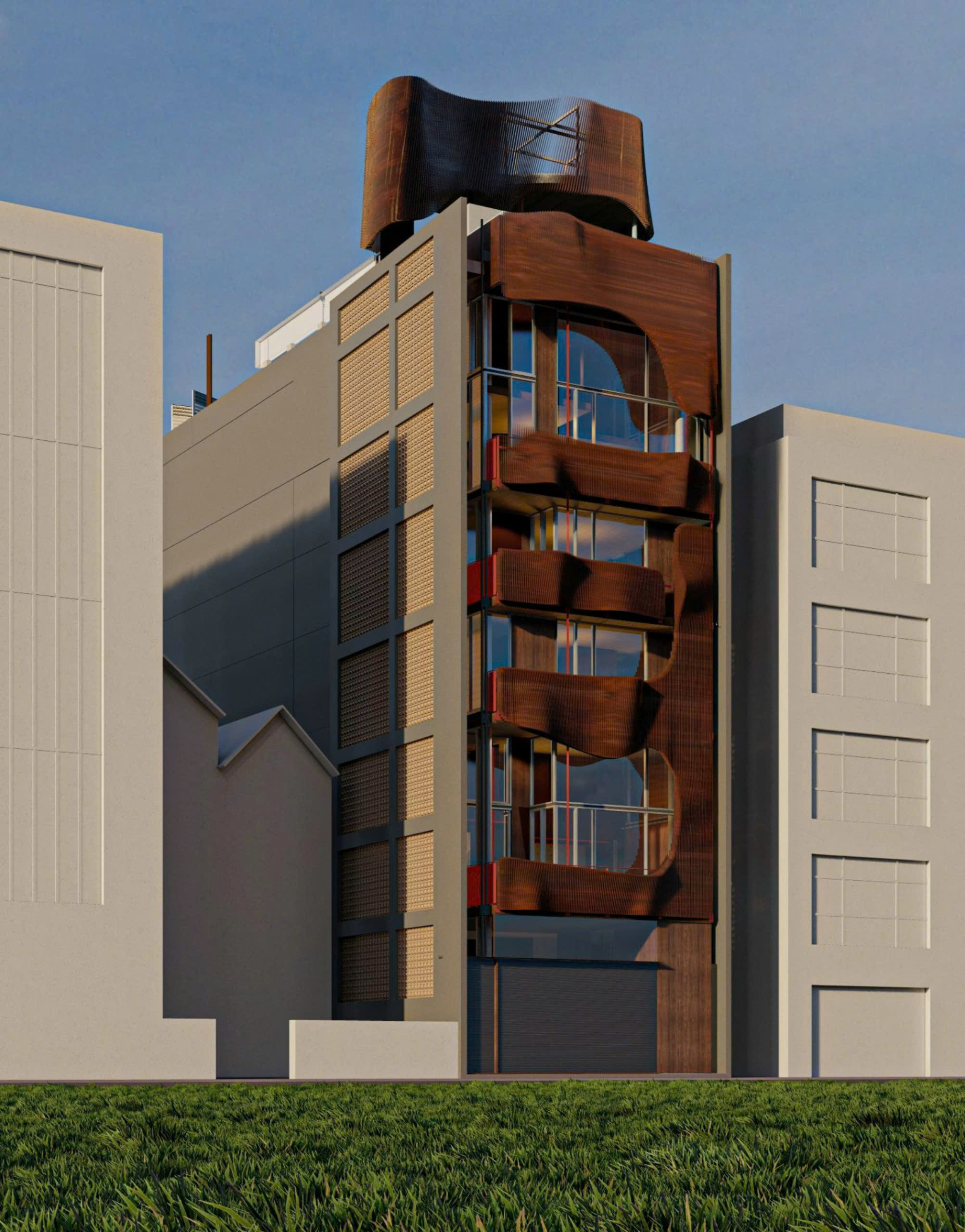 Xây Dựng Minh Việt thiết kế thi công tòa nhà Số 3 ngõ 6 Đặng Thai Mai- Tây Hồ - Hà Nội