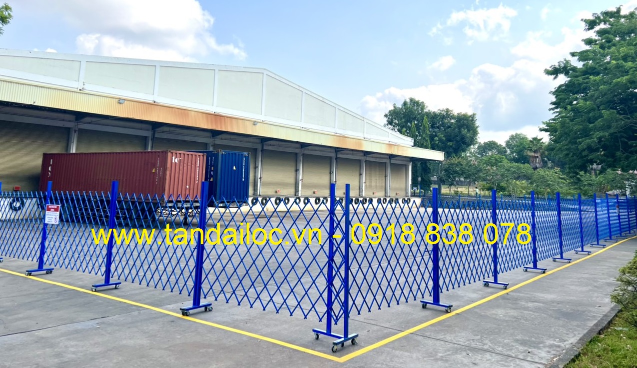 Hàng rào xếp di động chữ T 2m