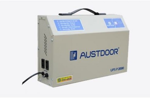 Bình lưu điện cửa cuốn Austdoor