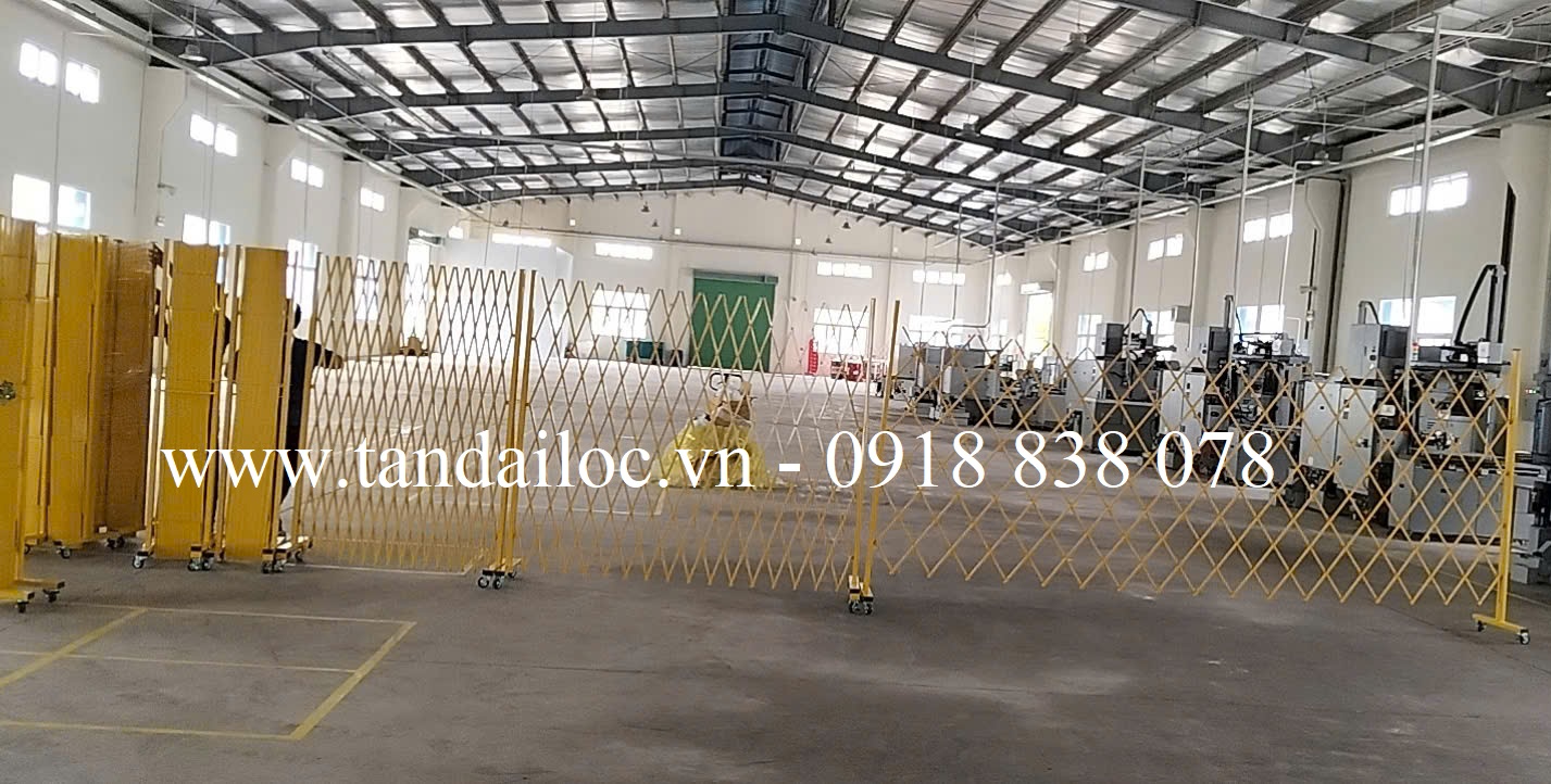 Hàng rào di động xếp gọn chữ T cao 2m
