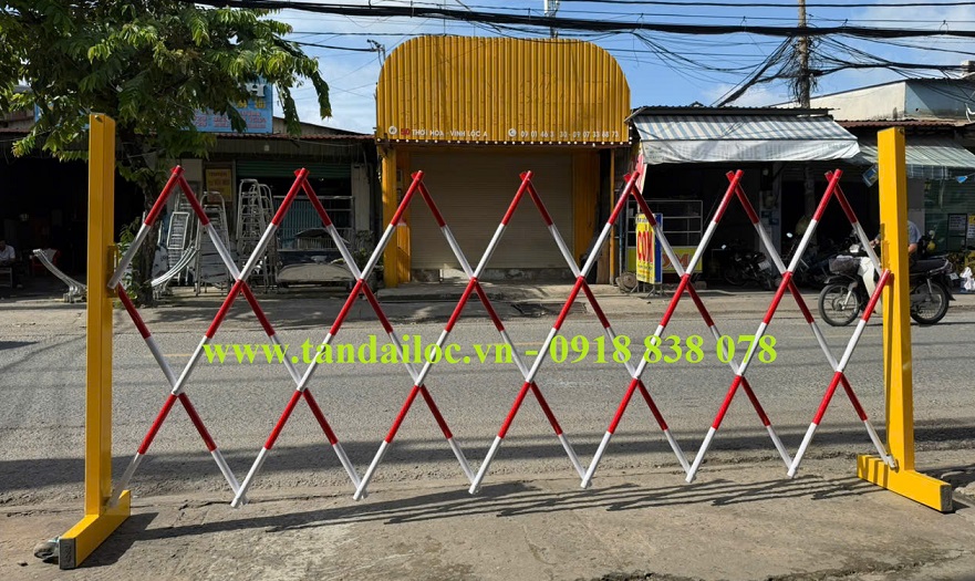 Hàng rào xếp 2 màu
