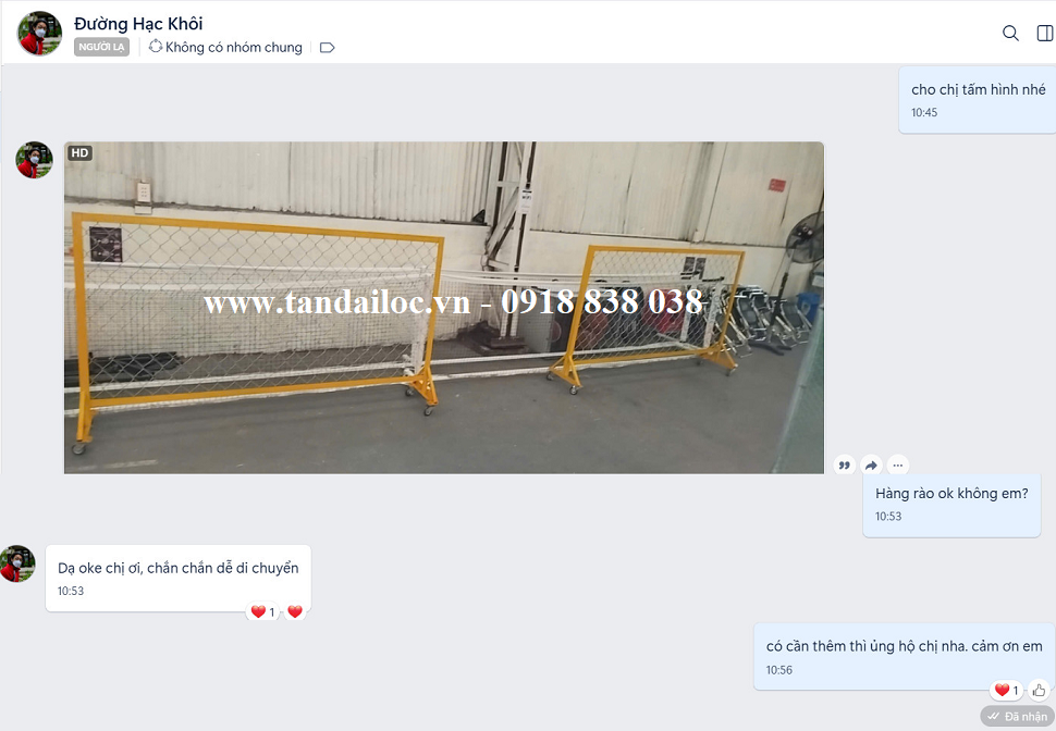 khung rào di động lưới B40 đẹp giá rẻ