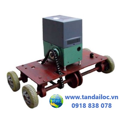 Motor cổng xếp 1 đường ray