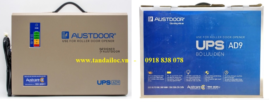 Bình lưu điện cửa cuốn AUstdoor AD9