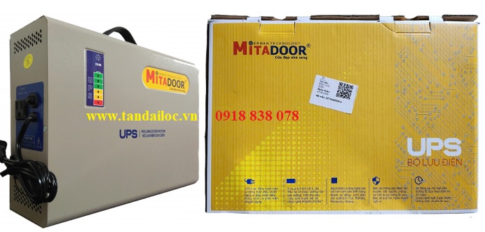 Bộ lưu điện ắc qui cửa cuốn Mitadoor UM4