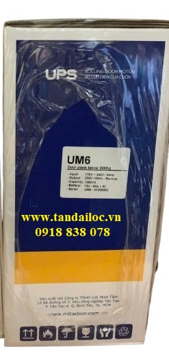 thông số kỹ thuật bình lưu điện MItadoor UM6