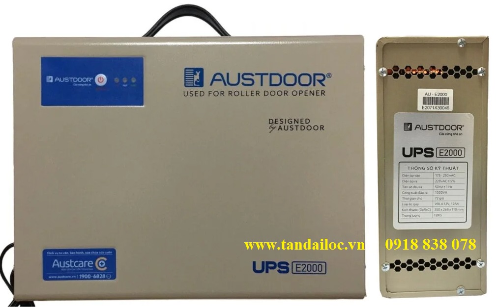 UPS cửa cuốn khe thoáng Austdoor