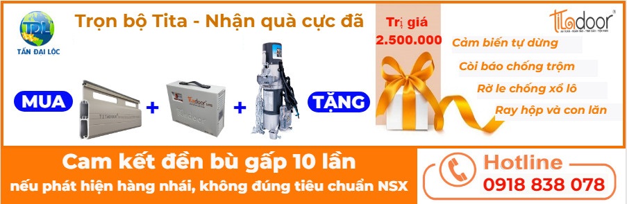 cửa cuốn đức titadoor giá rẻ nhất năm 2023