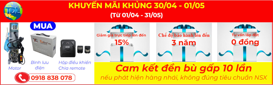 motor UPS Cửa cuốnTitadoor giá rẻ nhất