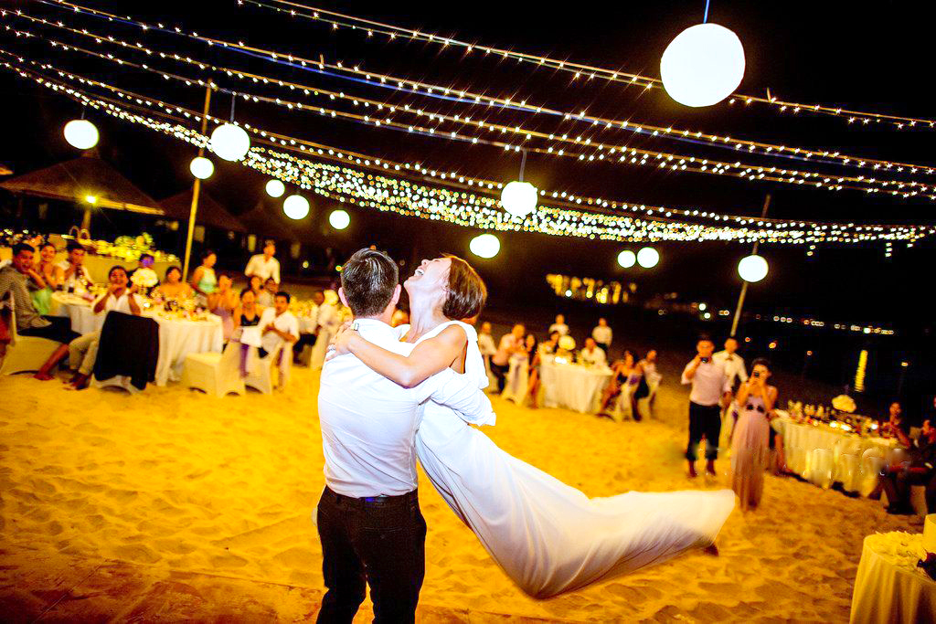 không gian khiêu vũ lãng mạn