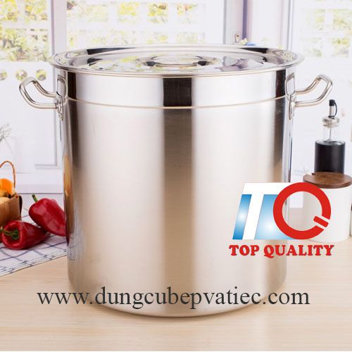 nồi inox to, nồi nấu phở to, nồi nấu canh inox cở lớn, nồi inox size to, nơi bán nồi inox loại to