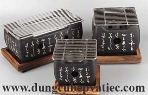 bếp nướng nhật bản, bếp nướng kiểu nhật, bếp nướng bằng gang nhật, bếp nướng nhật tại bàn, bếp nướng than kiểu nhật