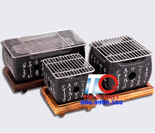 lò nướng tại bàn của Nhật bằng gang đúc