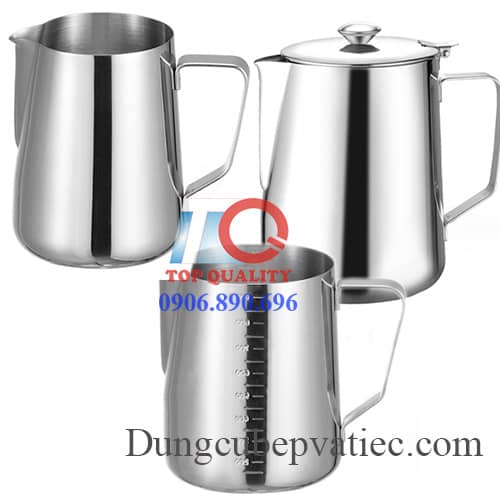 bình inox 1L, ấm trà inox, bình đựng cafe, bình đựng sữa, bình đựng trà inox