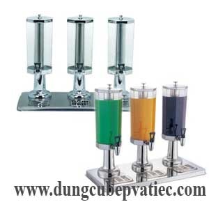 binh nuoc trai cay 3 binh, giá bình giữ lạnh nước trái cây, giá bình nước trái cây, juice dispenser 3 tank, binh giu lanh nuoc hoa qua