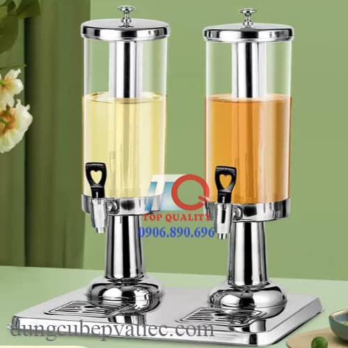 bình nước trái cây 2 ngăn 3 lít, bình nước hoa quả 2 ngăn 3 lít