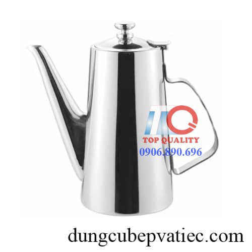 ca inox có quai, ca inox đựng trà cafe bia