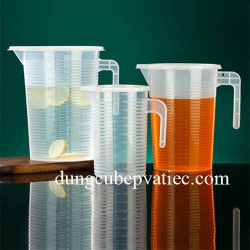 ca đong nhựa có nắp 100 200 300 500 1000 2000 3500 5000ml