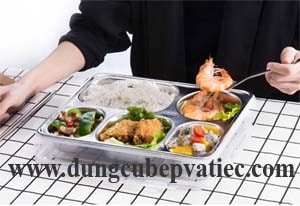 cách chọn khay cơm văn phòng, cách chọn khay đựng cơm inox