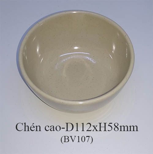 ​Chén cơm màu nâu đá BV107-4.5