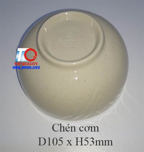 nơi bán chén cơm melamine d105