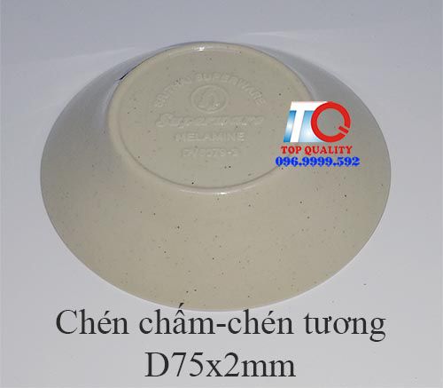 chén tương chén chấm melamine nhỏ