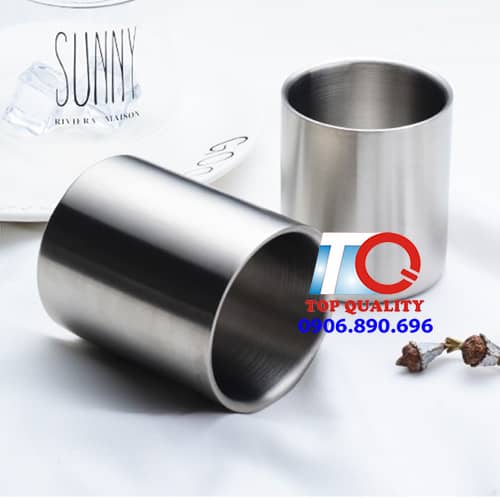 ca inox 304, ca inox cach nhiet, ca inox 2 lop, ca inox co quai, ca inox 200ml, ca inox 300ml