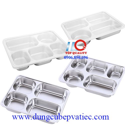 gia ban khay com inox an toan sau long co nap