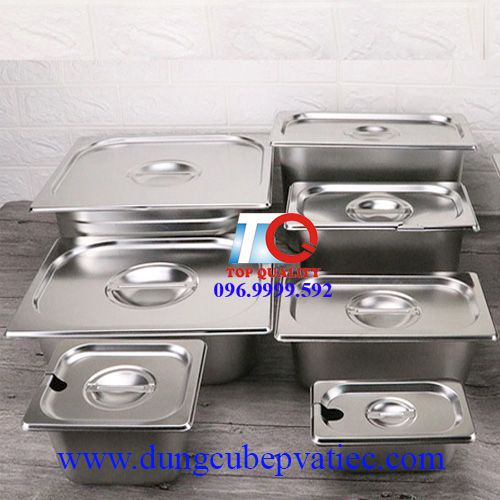 cont buffet inox có nắp tại tphcm