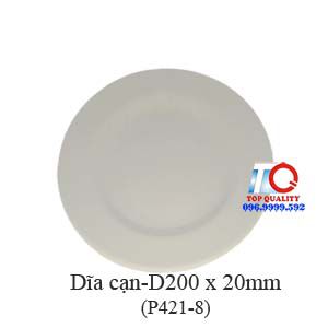 ​Dĩa melamine cạn D200 - P421-8