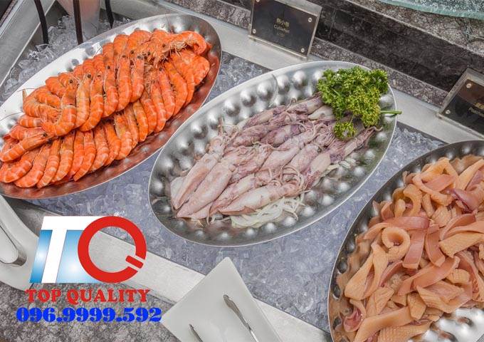 dung cu buffet hai san, dụng cụ tiệc buffet hải sản