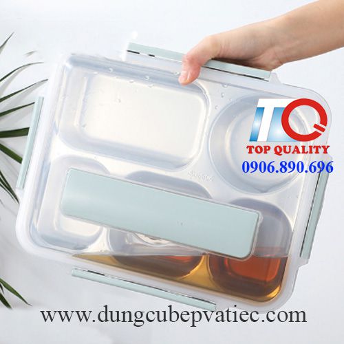 khay dung com han quoc, khay đựng cơm hàn quốc, hộp cơm cách nhiệt mang theo