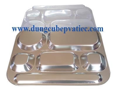 Khay dung com inox 6 ngan 304, gia khay dung com inox 6 ngan 304, khay dung com inox 6 ngan 304 o tphcm, moi ban khay dung com inox 6 ngan 304