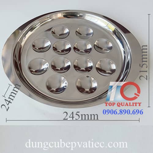 khay inox dung oc, khay inox dung trung, khay inox dung bao bao, khay inox hap trung banh bao dim sum